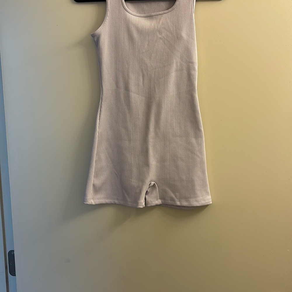 Wild Fable Light Purple Ribbed Romper